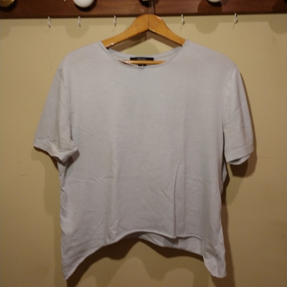 Distressed Forever 21 Crop Top